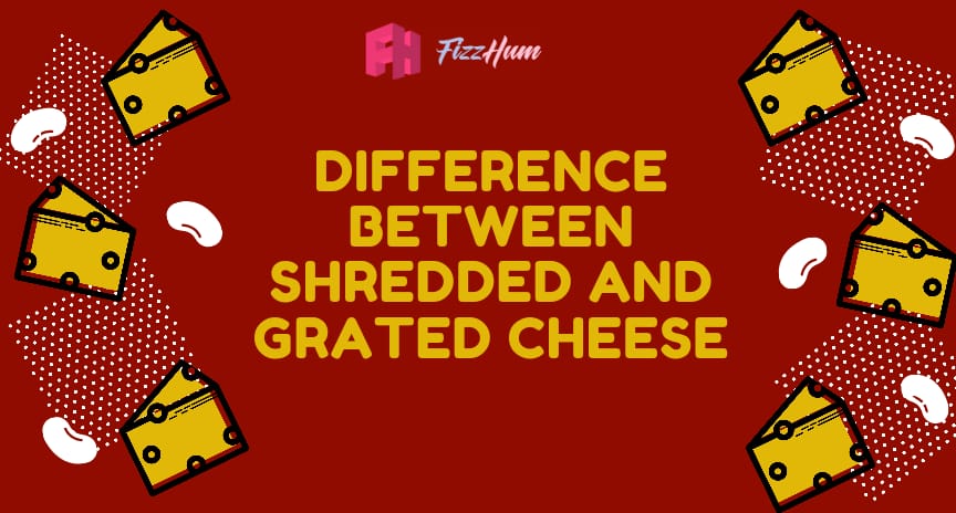 Difference between Shredded and Grated Cheese